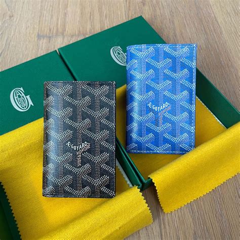 the goyard st pierre|authentic goyard card holder.